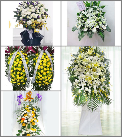 北京顺义区高丽营镇夏县营村白事花篮预定